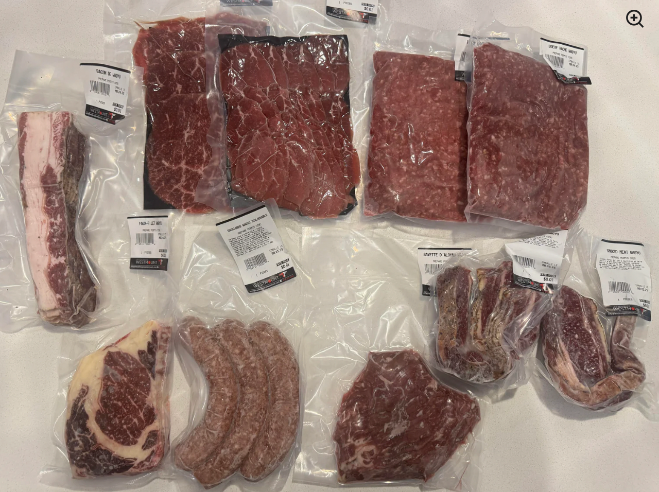 Québec Wagyu Mixed Box 2.3 KG