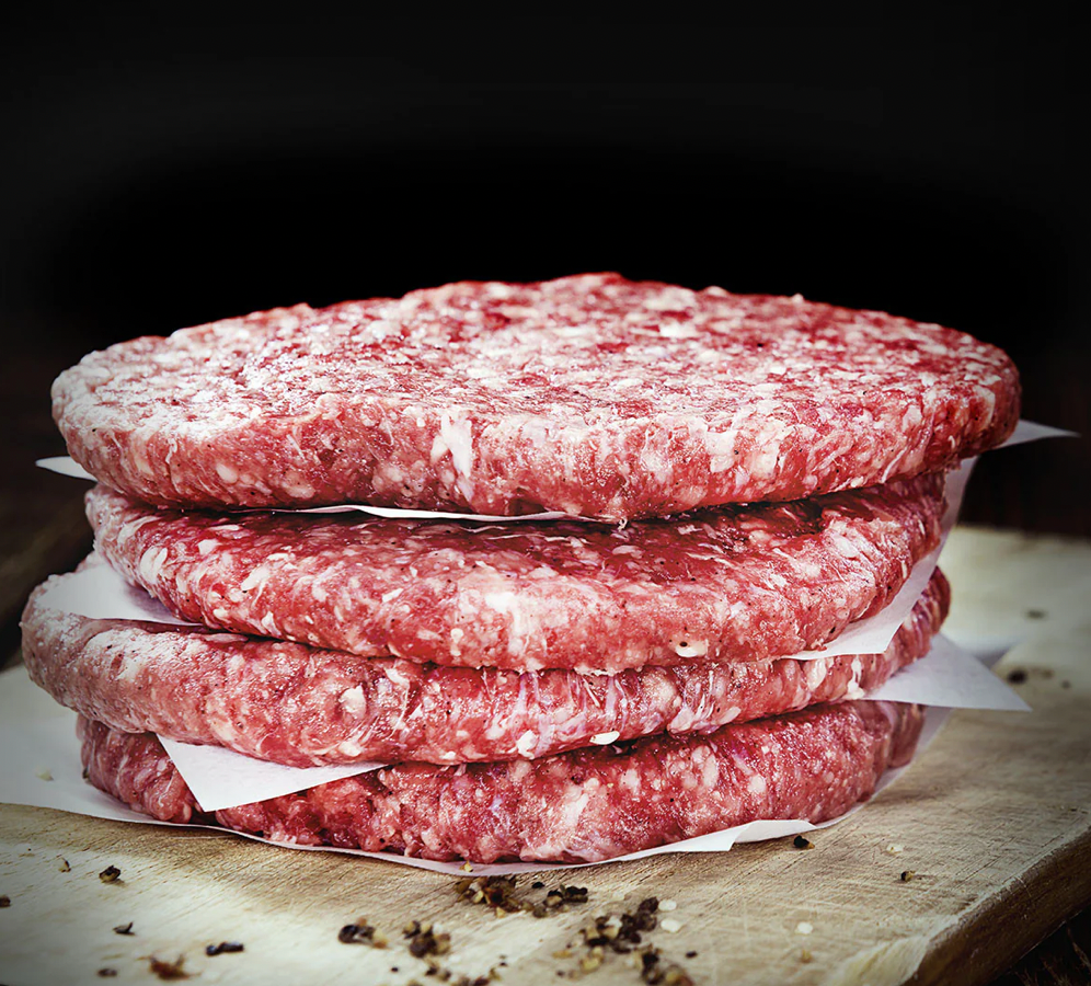 Box of 12 Québec Wagyu Beef Burger Patties – 2 KG (168g Each)