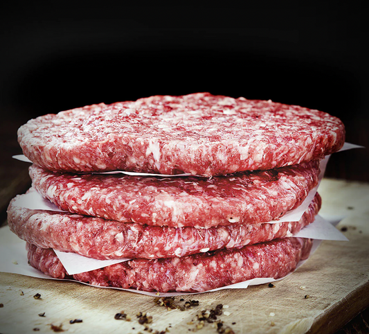 Box of 12 Québec Wagyu Beef Burger Patties – 2 KG (168g Each)